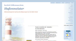 Desktop Screenshot of hafenmeister.net